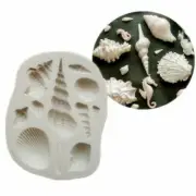 Baking Mold Beach Cake Mould Summer Seashell Fondant Sea Shells Conch Silicone