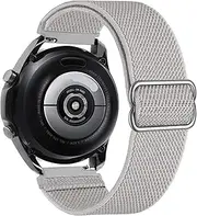 [VEVEL] 20mm 22mm Nylon Strap For Gamrmin Vivoactive3 4 5 Venu2 HR Plus Sq Adjustable Elastic Bracelet For Forerunner265/255/245/645/754/735/945/955 Approach S12 Watchbands