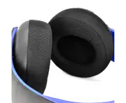 Ear Pad Cushion Sponge Cover Soft Foam Ear Pads for -Sony for Play Station Gold Wireless CECHYA-0083 Stereo 7.1 Virtual - Blue earmuffs + blue headband