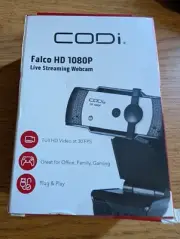 Codi Falco HD 1080P Webcam Live Streaming Webcam Brand New Full HD A05020