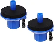THJOPOKEEL 2pcs Hi-hat Accessories Clutch Jazz Drum Parts Cymbal Stand Holder Hi Hat Stand Mount Cymbal Stand Hardware Cymbal Support Drum Hardware Jazz Drum Accessories Blue Plastic