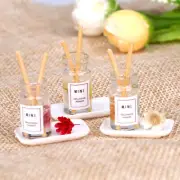 3Pcs 1:12 Scale Dollhouse Miniatures Glass Mini Vase Aromatherapy Bottle Model