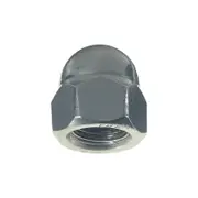 Hobson M12 Galvanised Dome Nuts - 100 Box