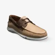 Allen Edmonds Miles Mens Size 9 (D) Boat Shoes Sandstone Suede Handsewn Sneakers