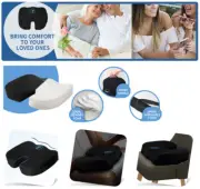Coccyx Cushion Seat Tailbone,Sciatica,Lower Back Pain Relief Contoured Orthopedi