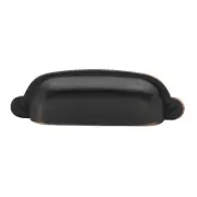 GlideRite 3-1/2" CC Oil Rubbed Bronze Classic Bin Pull - 4767-ORB-1
