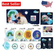 Family-Friendly Storytelling Projector with Sound Effects & 4 Eric Carle Tales