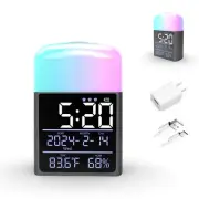 Alarm Clocks for Bedrooms,Digital Clock,Sunrise Alarm Clock for Kids,Alarm Cl...