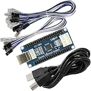 SJ@JX Arcade Game USB Encoder Board Macro Command Zero Delay Gamepad Button Joystick Controller for Nintendo Switch PC PS3 Raspberry Pi