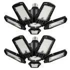 LED Garage Lights 200W - 2 Pack, 20000LM Led Shop Light with Adjustable Panel...