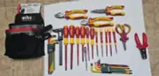 New Wiha 40 Piece Tool Set Caliper Screwdriver Needle Nose Cutters Hex Scissors