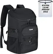 Goloni Cooler Backpack,Waterproof & Leak Proof Insulated Cooler Backpack Portable,Lightweight Beach Travel Camping Lunch Backpack for Men and Women