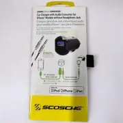 Scosche StrikeDrive CAR Aux-In AUDIO Converter for Apple iPhones Lightning