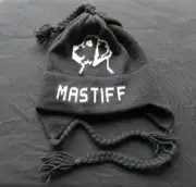 Vintage original ski hat Moriarty of Stowe Vt. NOS 100% wool Beanie Mastiff