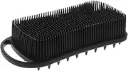 HAPINARY Beard Brush Tactile Brush Wax Stick Ultrasonic Skin Scrubber Dr Squatch Body Scrubber Face Washing Brush Black Face Scrubber Mens Shower Scrubber Automatic Shower Scrubber