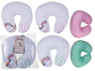 Unicorn Novelty Neck Cushion / Travel Pillow