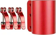 Suitable for Kaabo Mantis Electric Scooter - Folding Lock Clip Lock Cup Screw Reinforcement Lock Accessory Replacement (1) (Red),