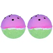 2PK Bomb Cosmetics Fruity Beauty Watercolours Bath Bomb Body Fragrance Tub Fizzy