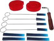 ERINGOGO 1 Set Professional Piano Tuning Tuning Tool Kit with Wrench and Hammer Essential for Pianists Portable and Easy to Use