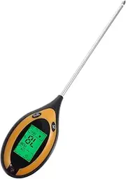 BCOATH Soil Moisture Meter Temp Light Tester for Garden Yard Lawns Farming Smart Moisture Sensor for Plants