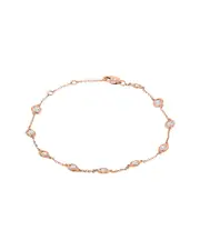 14K Rose Gold 1.00 ct. tw. Diamond Bracelet