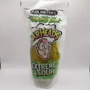 Van Holten's Sour Dill Pickle In A Pouch Warheads Extreme 0 Calories USA