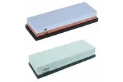 240/800+400/1000 Dual Whetstone Set Knife Sharpening Water Stone Wet Sharpener with Non-Slip Stand Holder