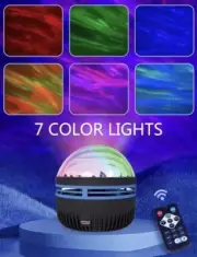 LED Starry Aurora Sky Lights, Remote Control USB Projection