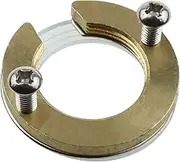 LUORNG 31MM Brass C Type Kitchen Faucet Antiloosing Nut Cap Fastening Circlip Washer Accessory Tool Set Faucet Accessories Wash Basin Tap Fixing Fitting Kit