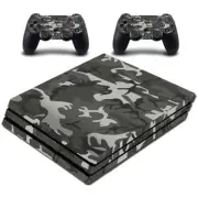 VWAQ Arctic Camo Game Skins Designed to Fit PS4 Pro Console and Controllers - PP