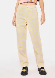 [The Ragged Priest] Beat Checkered Jeans