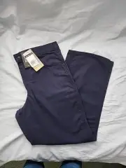 Carhartt NWT FR Mid weight Canvas Pants Navy 36x30 Fire Resistant Cat 2