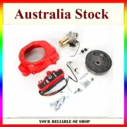 Electric Start Kit Starter Flywheel Switch For Honda GX160 GX200 6.5HP Engine