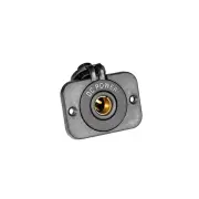 Aerpro Panel Mount Merit Socket - 12V/24V DC Merit Socket Output 20A Max