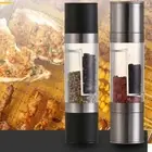 Double-head Manual Pepper Grinder Adjustable Pepper Mills Coffee