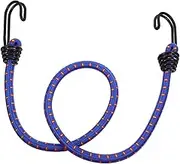 Alipis Heavy Duty Bungee Cord with Hooks Durable Elastic Tie Down Rope for Securing Gear Clothes and Outdoor Equipment for Camping Tents and Bike Rear Rack Use