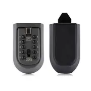 Shield Shaped Combination Lock Key Box Wall Mounted Security For Keys
