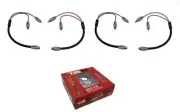 2x DS18 HQRCA1F2M RCA Audio Y Adapter 1 Female 2 Male Jack Splitter 2Pk