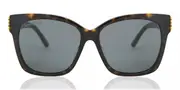 Balenciaga BB0102SA Asian Fit 002 Men's Sunglasses Tortoiseshell Size 57