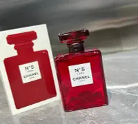 在飛比找Yahoo!奇摩拍賣優惠-【雯雯代購】Chanel香奈兒 紅瓶N°5號EDT淡香香水1