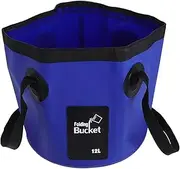 MOBUTOFU Folding Bucket Foldable Basin Foldable Washbasin Camp Bucket Round Storage Bags for Camping Collapsible Tub Portable Wash Basin Cleaning Basket Water Containers PVC
