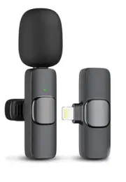 Professional Wireless Lavalier Microphone for iPhone iPad (14 and Below), Cor...