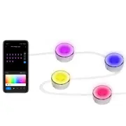 BLITZWILL BW-SS1 Smart Outdoor Eaves Light 14.5m LED String Music Sync Works With Alexa & Google Assistant Waterproof fo