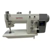 SINGER(R) 20G Direct Drive Energy Saving Straight and Zig Zag lockstitch Industrial Sewing Machine with Table
