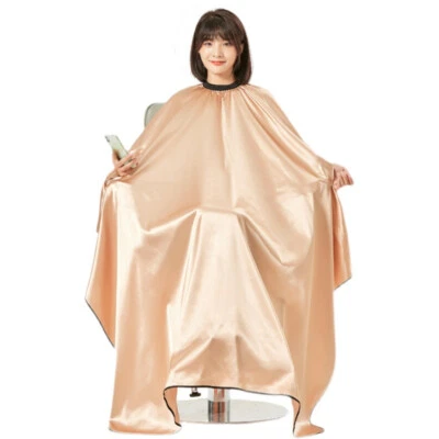 Unisex Waterproof Adult Salon Hairdressing Apron Barbers Hair Cutting Gown Cape