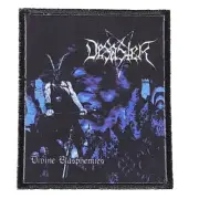 DESASTER Divine Blasphemies SMALL PATCH Printed Band Logo