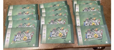 Woolworths Olympic Aussie Heroes Collectable Sticker Packs X15 New Unopened