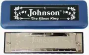 Johnson Blues King Harmonica In Key Of C