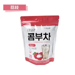 韓國DaNongWon 康普茶-任選2袋(20包/袋)新包裝酸甜氣泡感