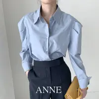 在飛比找蝦皮商城優惠-ANNE｜女寬鬆素色商務襯衫【AT10211】素面襯衫 素色